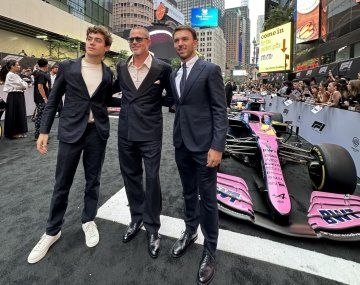 El gran elogio de Brad Pitt a Colapinto en la alfombra roja: Tiene un...