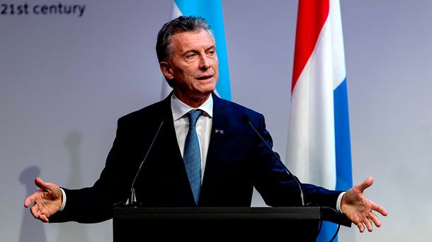 Mauricio Macri en Holanda