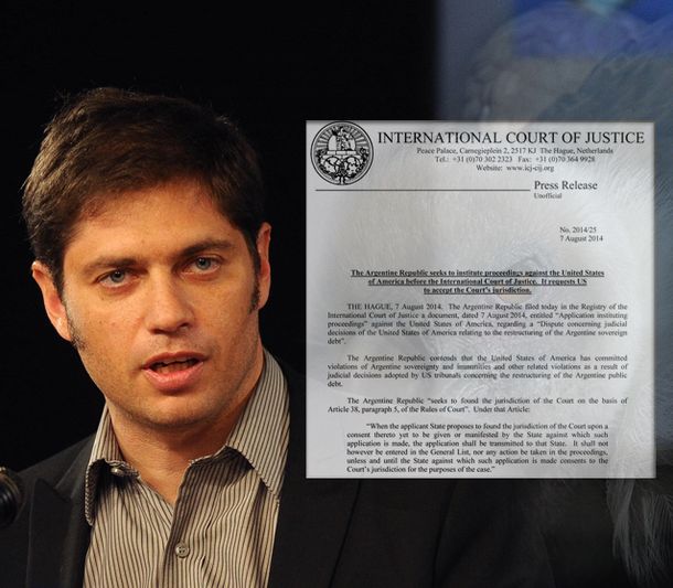 Buitres: Argentina denunció a EE.UU. en La Haya por violar la soberanía