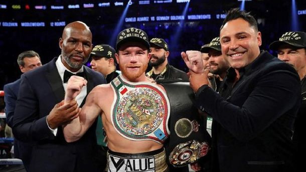 Canelo le ganó a Golovkin y se llevó la pelea del año