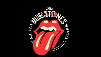 rolling stones: 50 anos de rock y nuevo logo rolling stones: 50 anos de rock y nuevo logo