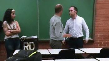 video: un profesor universitario invito a pelear a un alumno video: un profesor universitario invito a pelear a un alumno