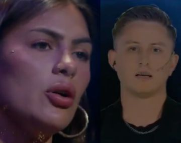 El tenso cruce entre Luana y su expareja en GH: hubo amague de abandono