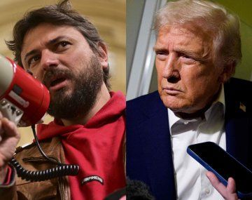 Trump mencionó a Grabois en redes y el dirigente social le respondió: MAHA