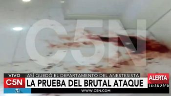 video: asi quedo el departamento del anestesista tras el brutal ataque video: asi quedo el departamento del anestesista tras el brutal ataque
