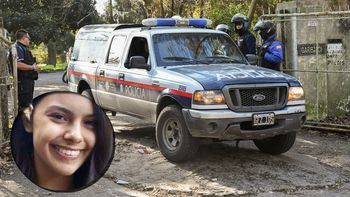 Así trasladaban el cuerpo de Anahí Benítez Así trasladaban el cuerpo de Anahí Benítez