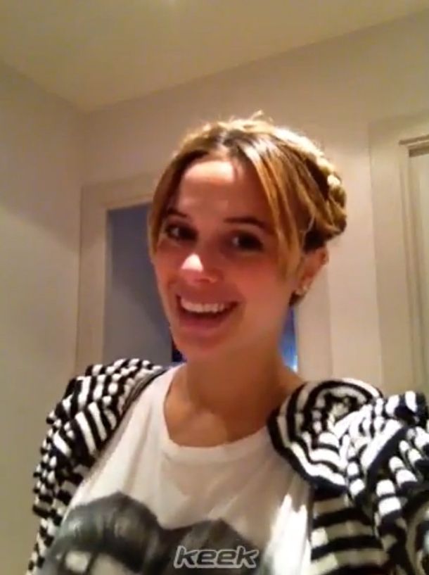 Chechu Bonelli en la semana 38 de su embarazo