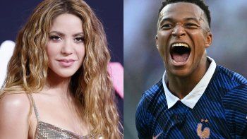 Shakira y Kylian Mbappé