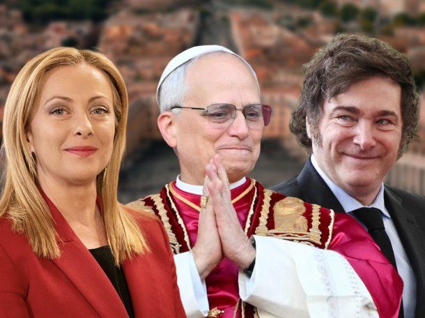 Javier Milei llegó a Italia: encuentro con Giorgia Meloni y audiencia con el papa León XVI
