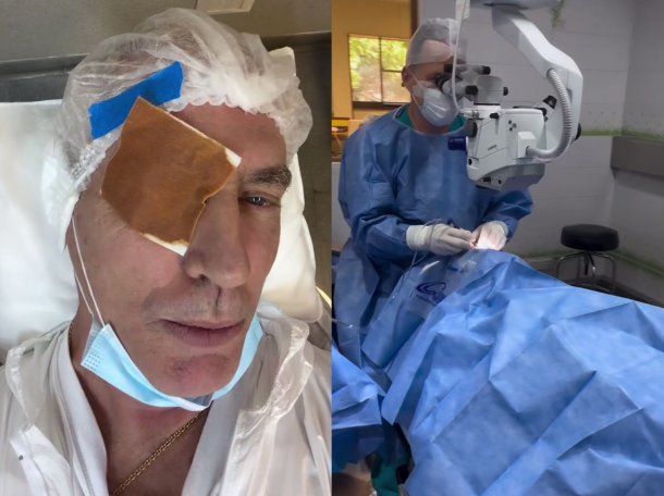 Marley se sometió a una cirugía en su ojo y compartió las imágenes del momento