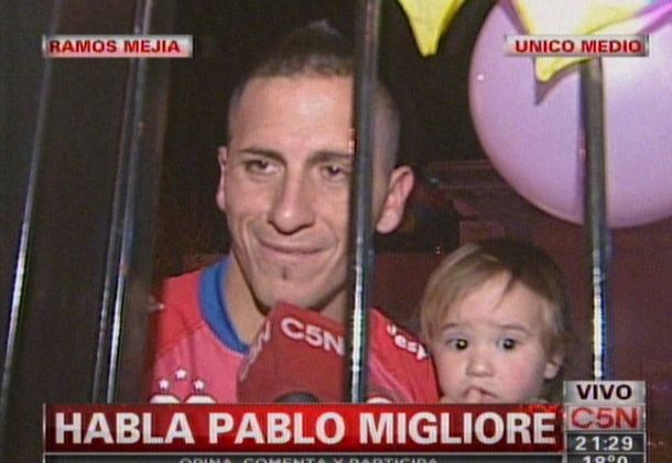 Tras 39 días preso, Pablo Migliore quedó en libertad
