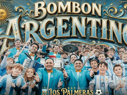 bombon argentino, la reversion de un clasico de los palmeras para alentar a la seleccion bombon argentino, la reversion de un clasico de los palmeras para alentar a la seleccion