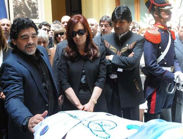 Maradona y Cristina