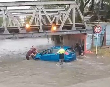 El barrio porteño de Saavedra fue uno de los más afectados por las inundaciones
