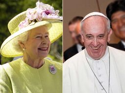 Francisco recibe a Isabel II a 32 años de la guerra de Malvinas