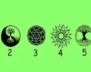 Este test te invita a elegir uno de varios símbolos místicos.