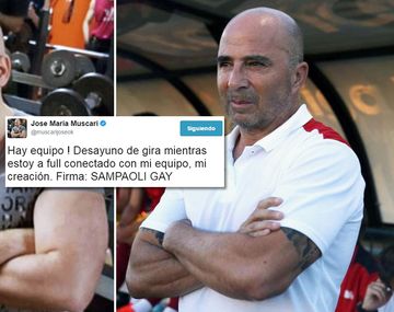 José María Muscari y Sampaoli, dos gotas de agua