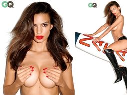 Emily Ratajkowski volvió a lo que mejor sabe: posar al natural