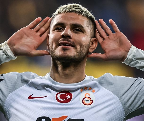 Está encendido: Mauro Icardi volvió a marcar y Galatasaray sigue puntero