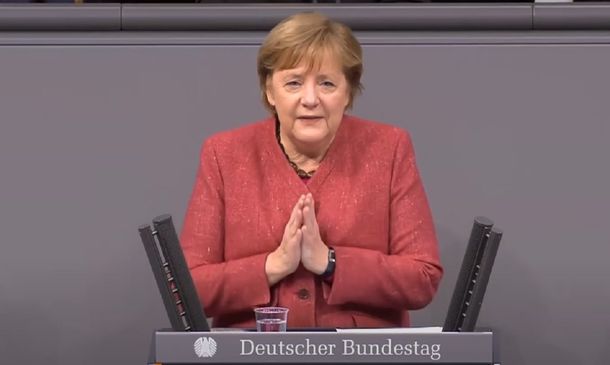 Angela Merkel alertó por el récord de muertos por coronavirus