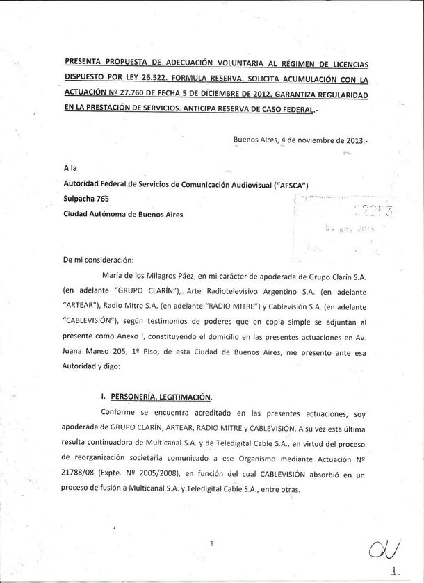 La presentación de Clarín se complementa con la de Fintech