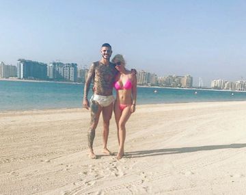 Wanda Nara y Mauro Icardi, hot en Dubai
