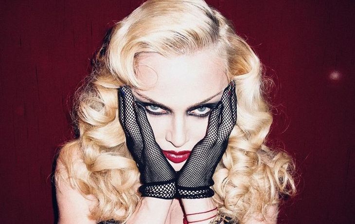Madonna ilusionó a sus fans con fotos desde un estudio de grabación