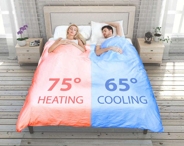 Dos en Uno: inventaron un acolchado que calienta y hace la cama
