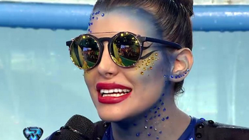 Charlotte Caniggia interpretó a Dory en el aquadance. Charlotte Caniggia interpretó a Dory en el aquadance.