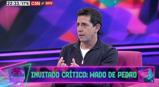Rating: cómo le fue a Sobredosis de TV por C5N con Wado de Pedro
