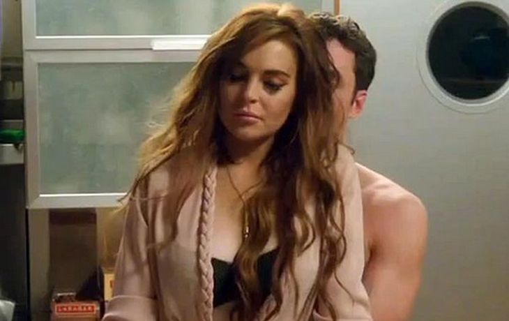 Lindsay Lohan protagonizó un striptease