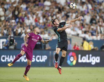 Real Madrid fue humillado por el Manchester City con un gol de Nicolás Otamendi