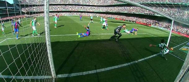 No quedan dudas: era gol del Barcelona ante Betis