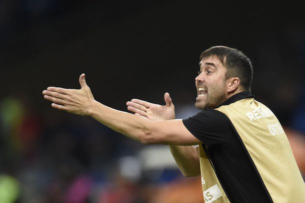 Eduardo Coudet en Belo Horizonte ante Cruzeiro