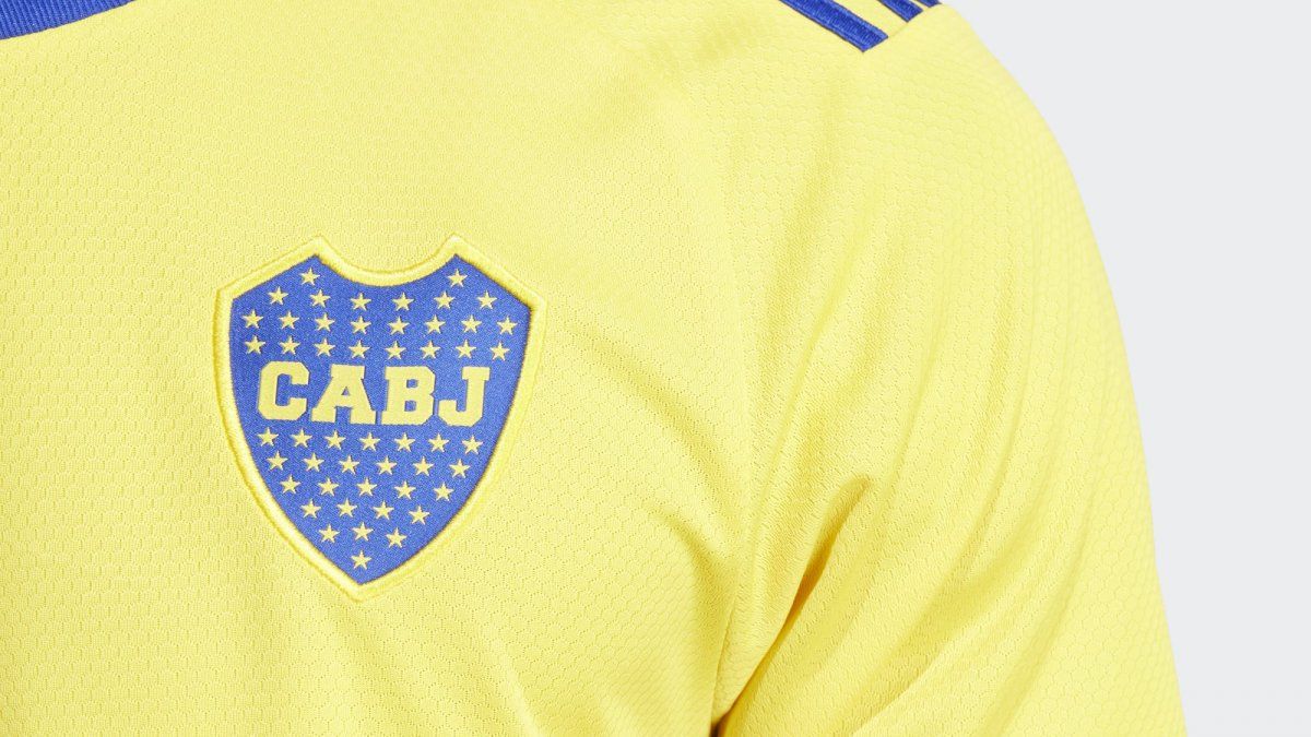camiseta de boca visitante