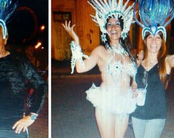 Cari Nara en el Carnaval de Gualeguaychú: mirá la foto