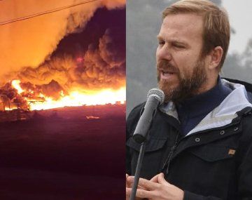 Gastón Granados, intendente de Ezeiza.