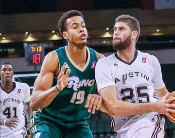 Patricio Garino en acción con los Austin