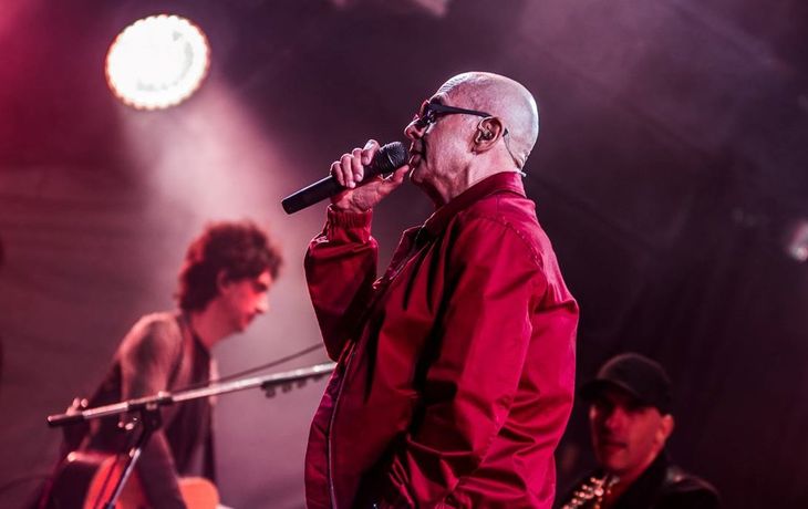 El Indio Solari en lo que pudo ser el último show de su carrera