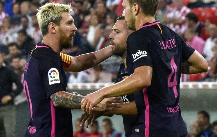 Con Messi de titular y Mascherano en el banco, Barcelona derrotó al Bilbao en San Mamés