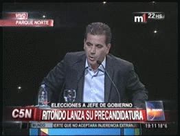 Ritondo candidato a jefe de Gobierno