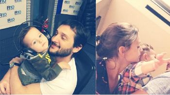 co conductor de lujo: german paoloski llevo a su hijo a radio 10 co conductor de lujo: german paoloski llevo a su hijo a radio 10