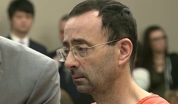 Nassar fue condenado a 175 años de cárcel por abuso sexual