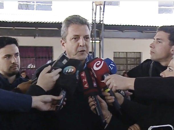 Sergio Massa: Quiero pedirle a la gente que vaya a votar