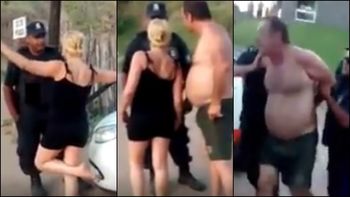 gritos, insultos y alcohol en una escandalosa pelea en las playas de pinamar