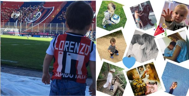 Emotivos mensajes de Tinelli y Valdes por el cumpleaños de Lorenzo