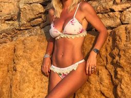 Rocío Guirao Díaz posa en Ibiza