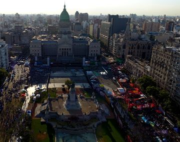 Probables tormentas con ráfagas para cuando se vote el aborto en el Senado