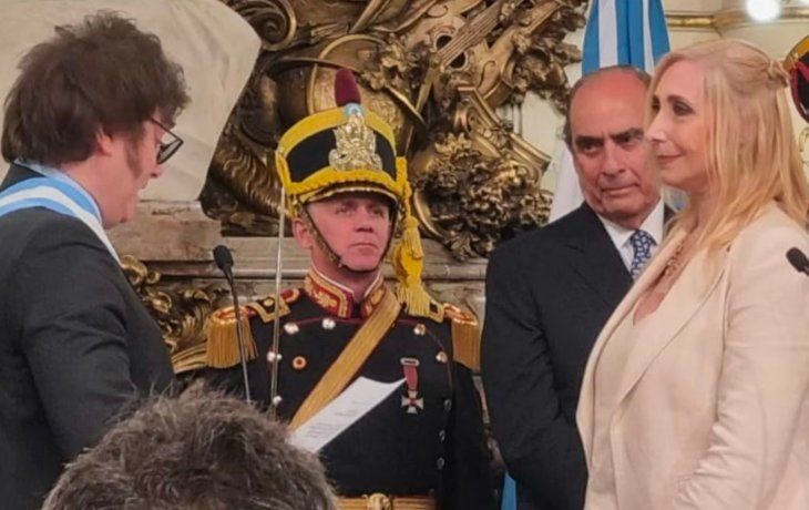 Karina Milei juró como secretaria general pese al decreto contra el nepotismo