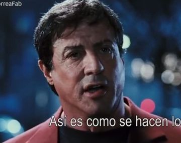 Los consejos de Rocky para Messi